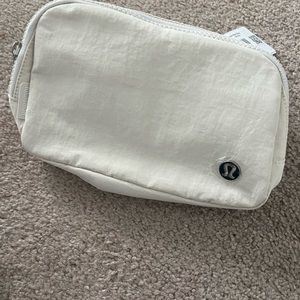 Lululemon white belt bag